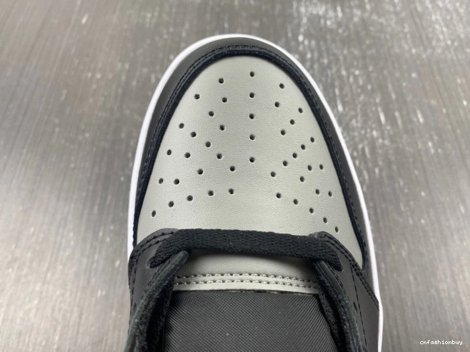 Shadow Jordan Low 1 Retro 705329-003 0911